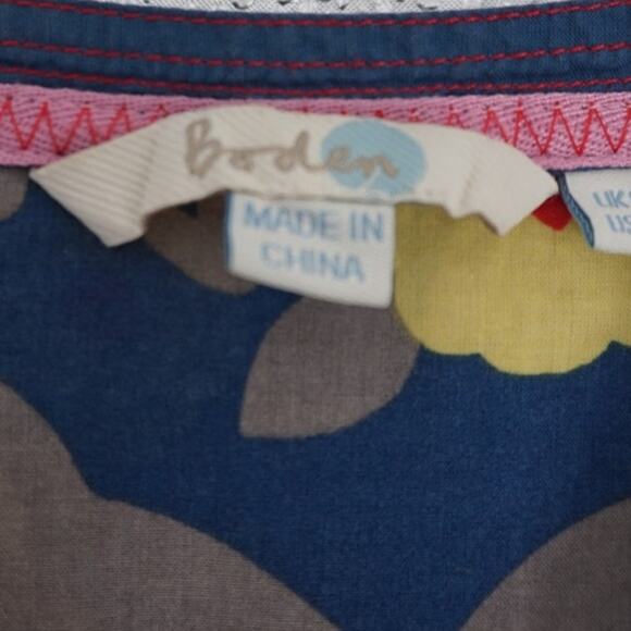 Boden Floral Top - Size 4 - Excellent Condition - Picture 3 of 4